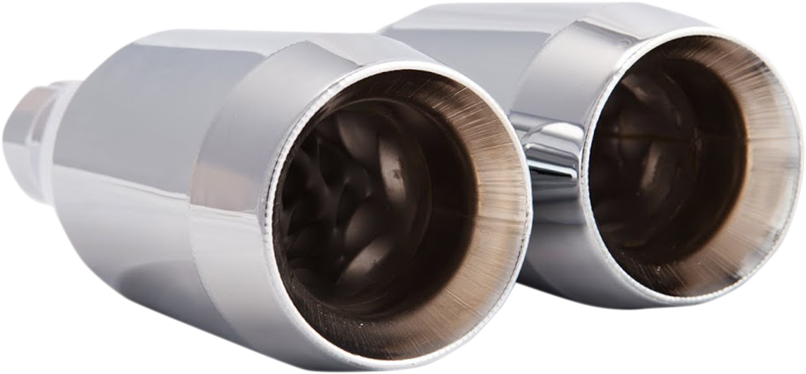 Slip-On Mufflers - Chrome - Scout