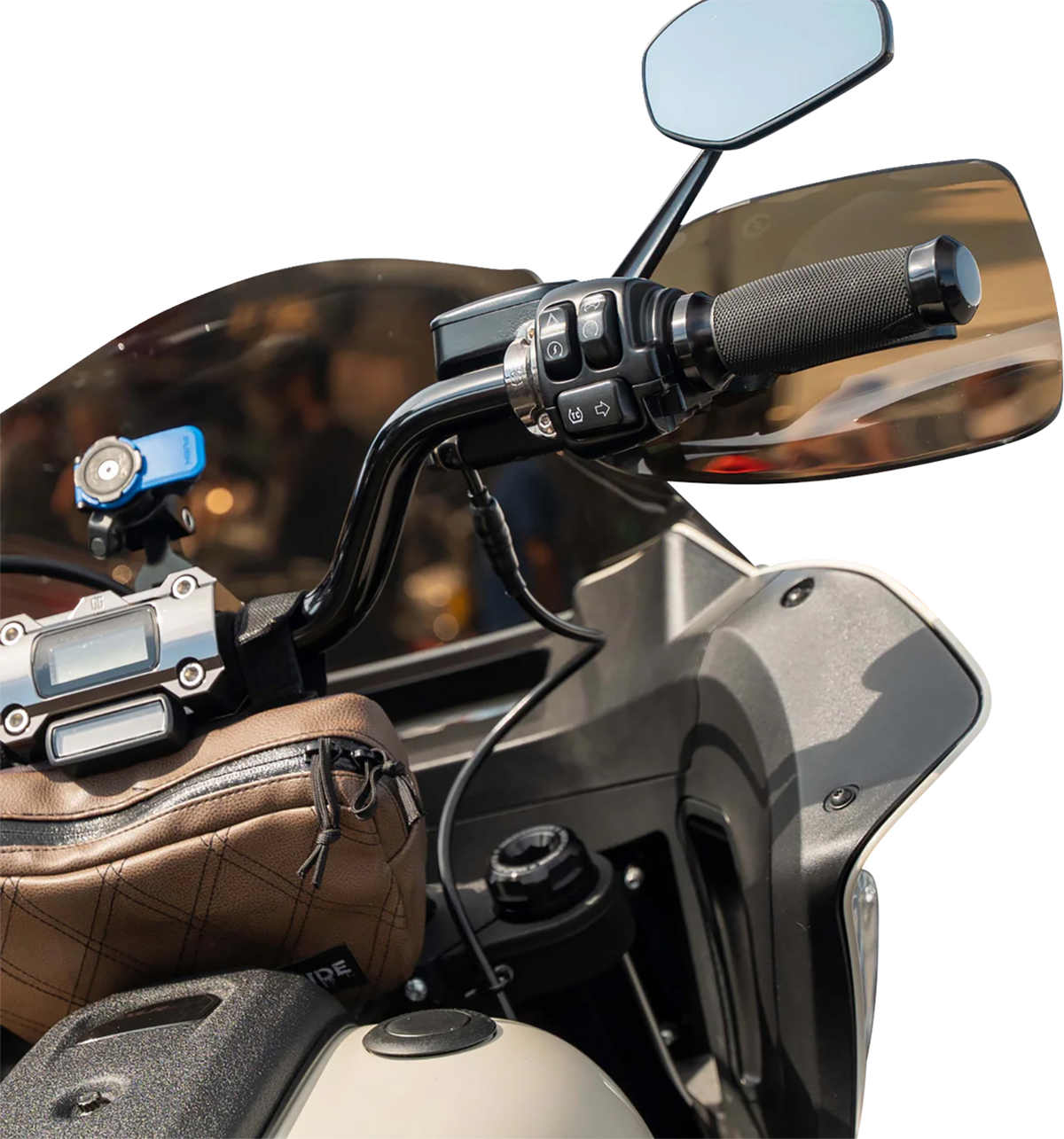 Flare® Handguards - Harley-Davidson Hydraulic Clutch - Bronze