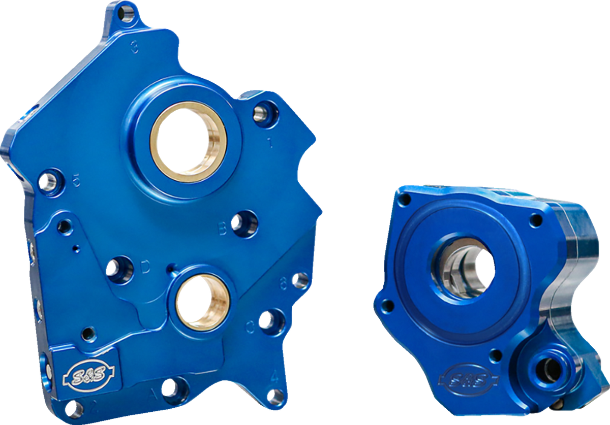 Cam Support Plate and Oil Pump - Water Cooled - VVT M8