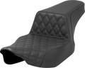 Step-Up Seat - Front Lattice Stitch - Black - Extended Reach - FL '23-'24