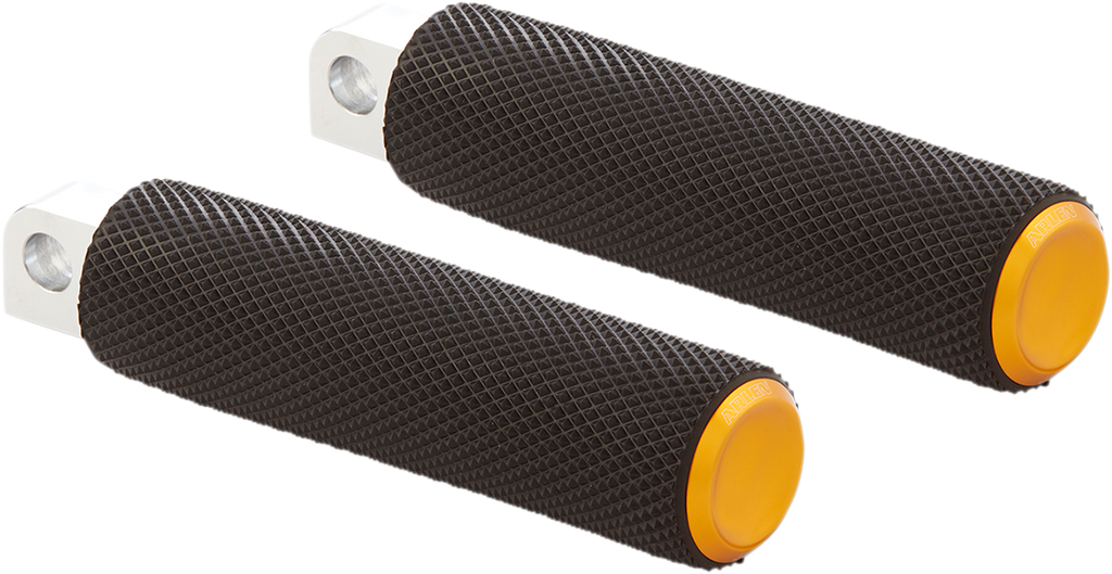 Foot Pegs - Knurled - Gold