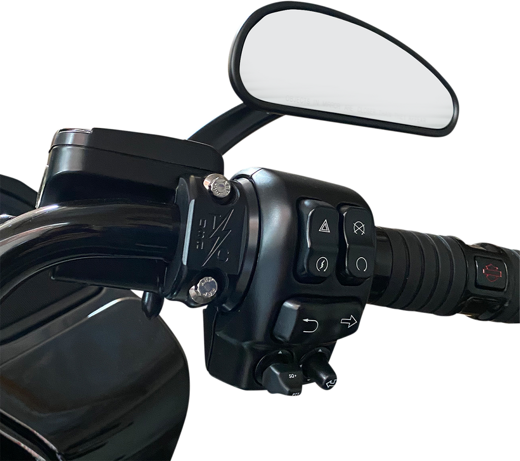 Brake/Clutch Perch Clamps - Black