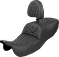 Roadsofa™ Seat - with Backrest - Lattice Stitch - FLRT/FLTRT '15-'25
