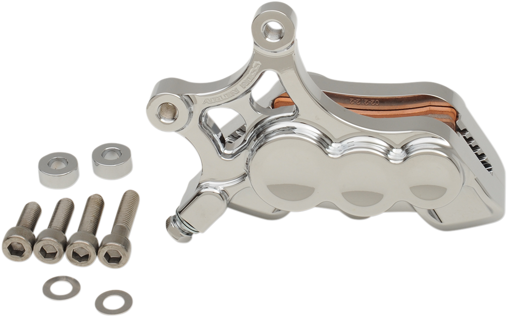 6-Piston Caliper - Front Right - Chrome - 14"