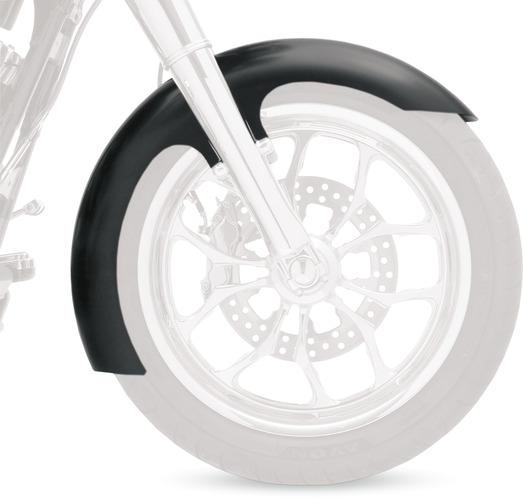 Slicer Front Fender - Black - 21" Wheel - HD Dyna/Softail