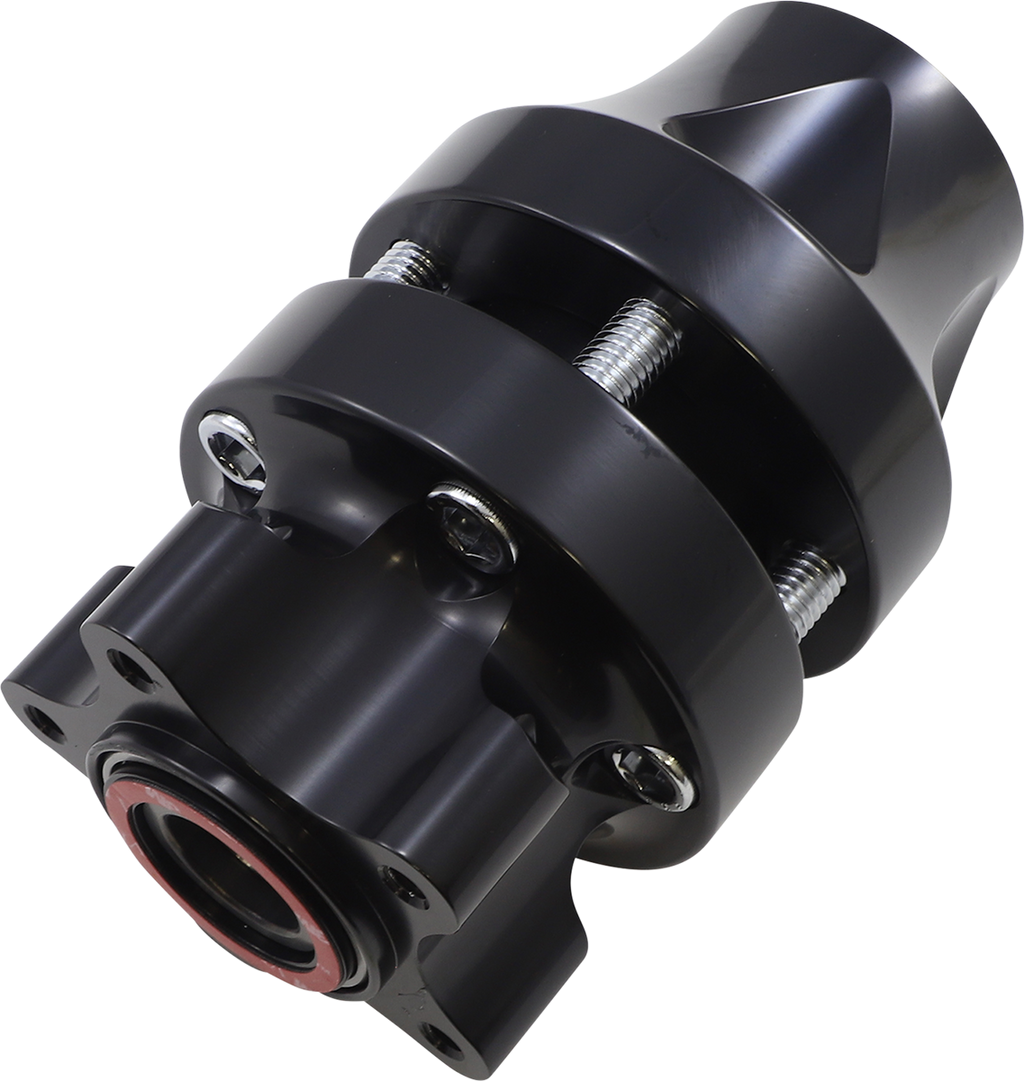Hub - Cartridge - Front/Single Disc - Black - '08-'26 Touring/Trike