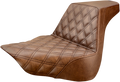 Step-Up Seat - Front Lattice Stitch - Brown - FL/FX '18-'24
