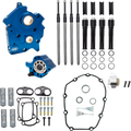 Cam Chest - Water Cooled - Chain Drive - Black Pushrod Tubes - M8