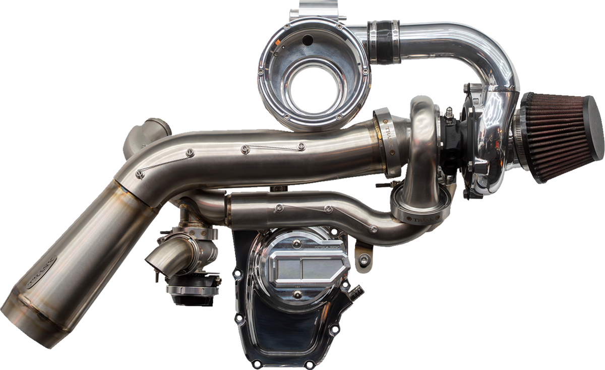 Tornado Turbo Kit - Stage 2 - Stainless with Polished Aluminum - Gen 2 M8