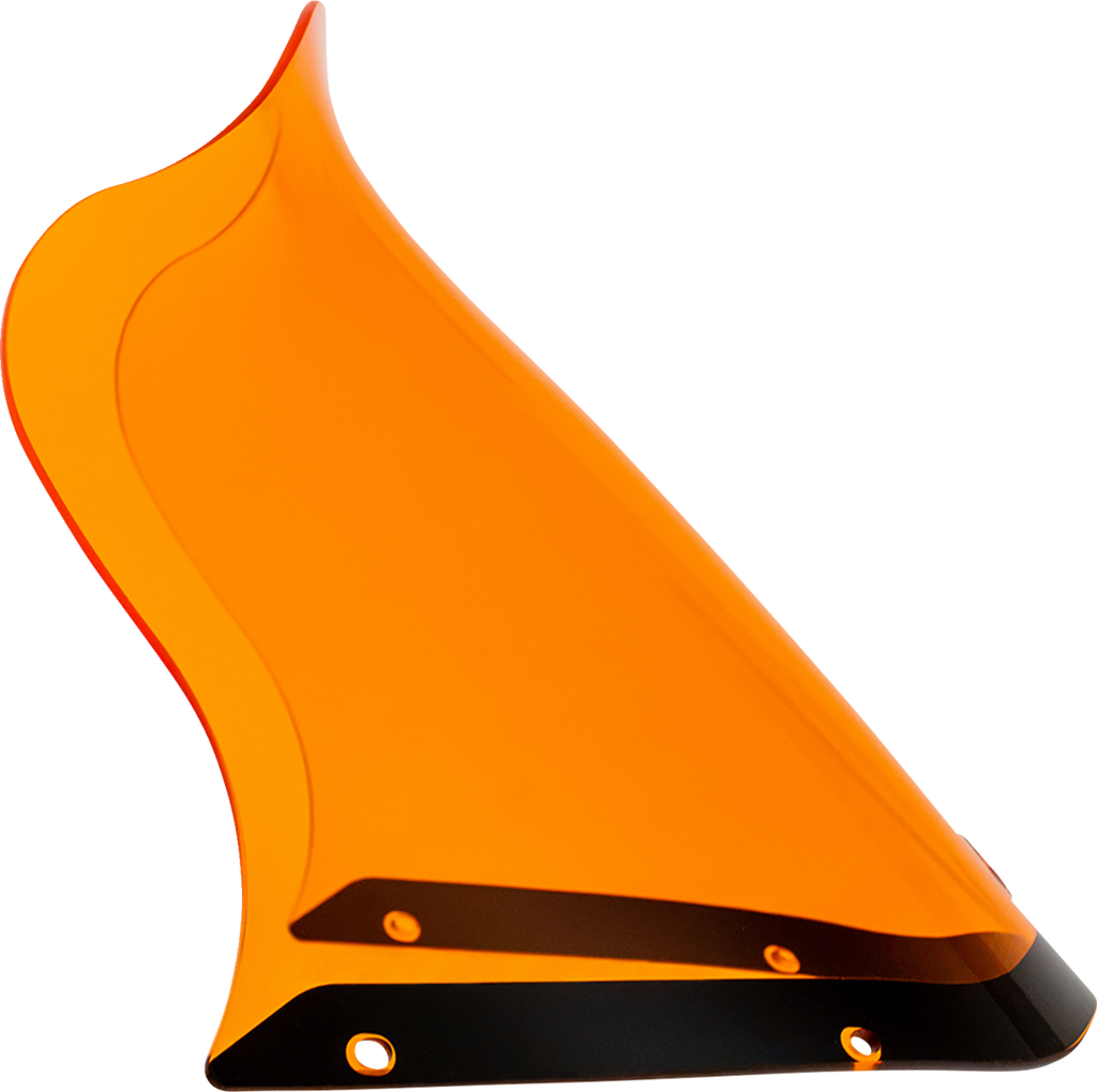 Kolor Flare® Windshield - 12-1/2" - Orange - Saddlemen S-RT Fairing