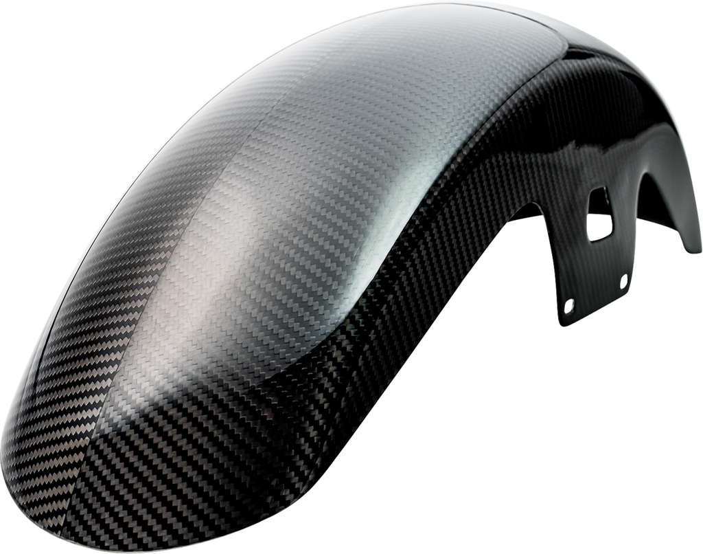 Front Fender - Mid Length - Carbon Fiber/Gloss - HD '14-'25