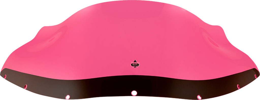 Ice Flare® Windshield - 9" - Pink Ice - FXRP Fairing