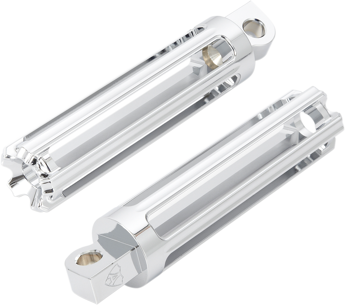 Foot Pegs - 10 Gauge - Chrome