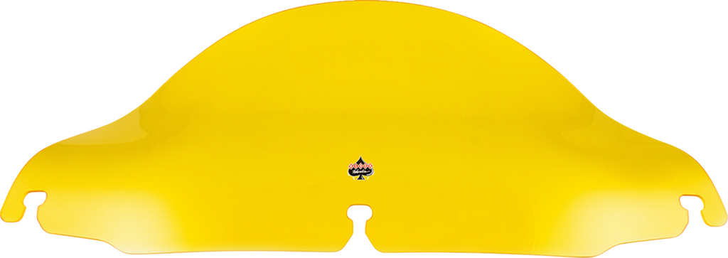 Kolor Flare® Windshield - 6-1/2" - Yellow - '96-'13 FLHT/FLHX