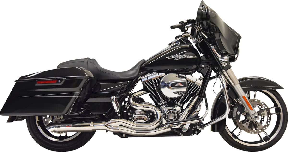 2:1 Exhaust - Hotrod - Chrome