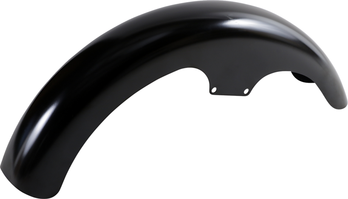 TFL Front Fender - Black - 19" Wheel - HD Dyna/FXR/Sportster