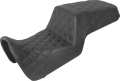 Step-Up Seat - Full Lattice Stitch - Black - Pan America '21-'24