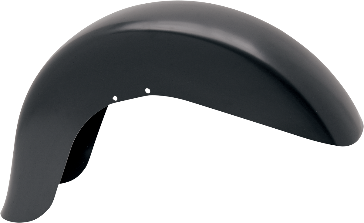 Benchmark Front Fender - Black - 16"-19" Wheel - HD Softail