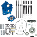 Cam Chest Kit - Oil Cooled - Gear Drive - 475 Cam - Black Pushrod Tubes - M8