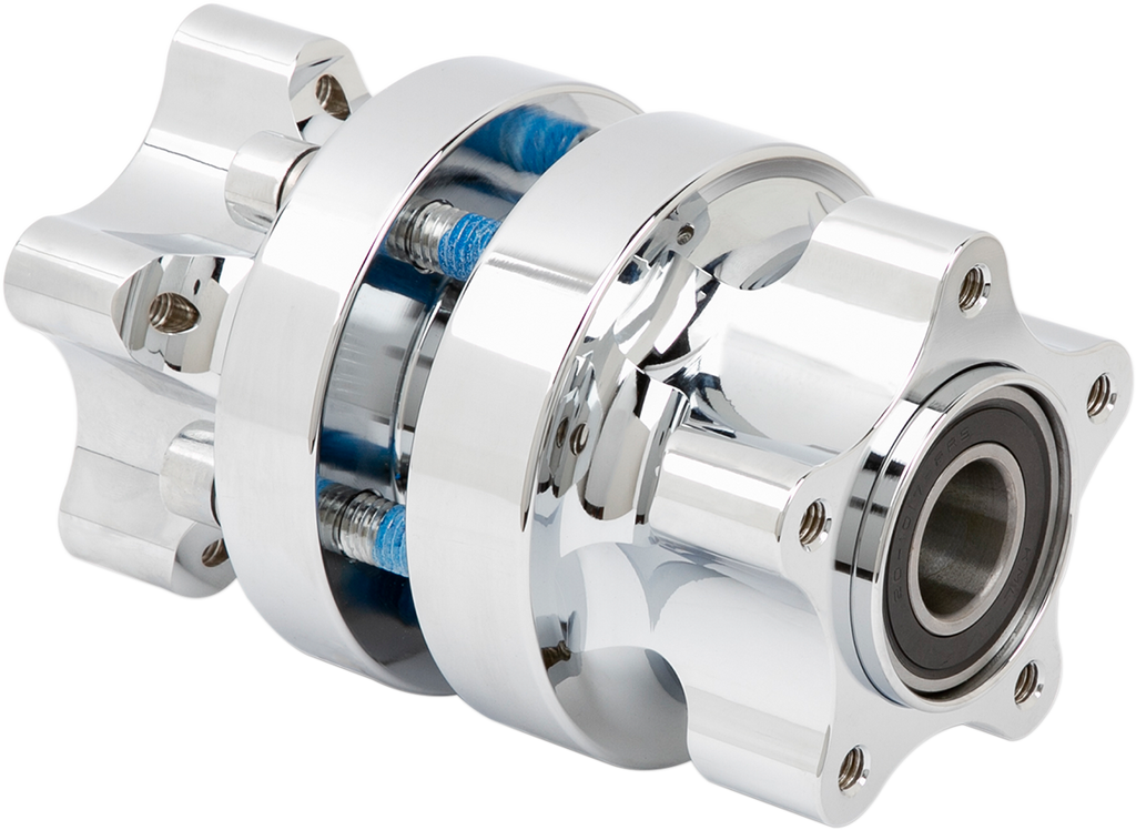 Hub - Cartridge - Front/Dual Disc - Chrome - '08-'26 Touring/Trike