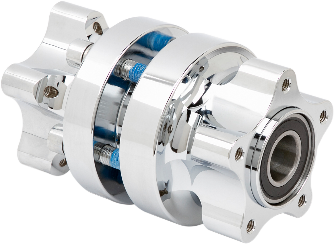 Hub - Cartridge - Front/Dual Disc - Chrome - '08-'26 Touring/Trike