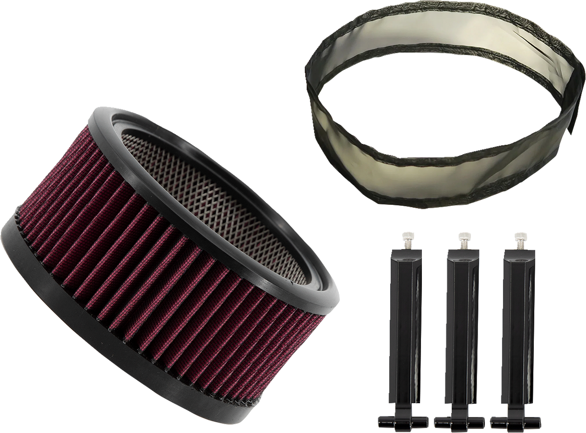 Big Power Filter Kit - Gloss Black