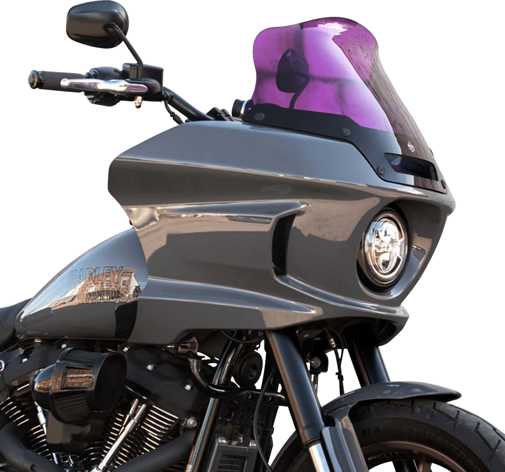 Kolor Flare® Windshield - 8" - Purple - '22-'26 FXLRST