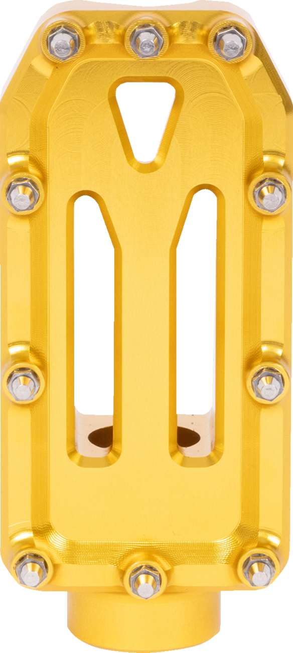 Aggressor Brake Pedal - Gold - Touring