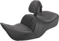 Heated Roadsofa™ Seat - Lattice Stitch - w/ Backrest - GL