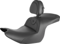 RoadSofa™ Seat - with Backrest - Black/Black Stitching - GL1800 '18-'24