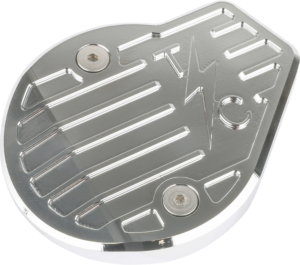 Cam Cover - Gen 2 - Finned - Chrome - M8