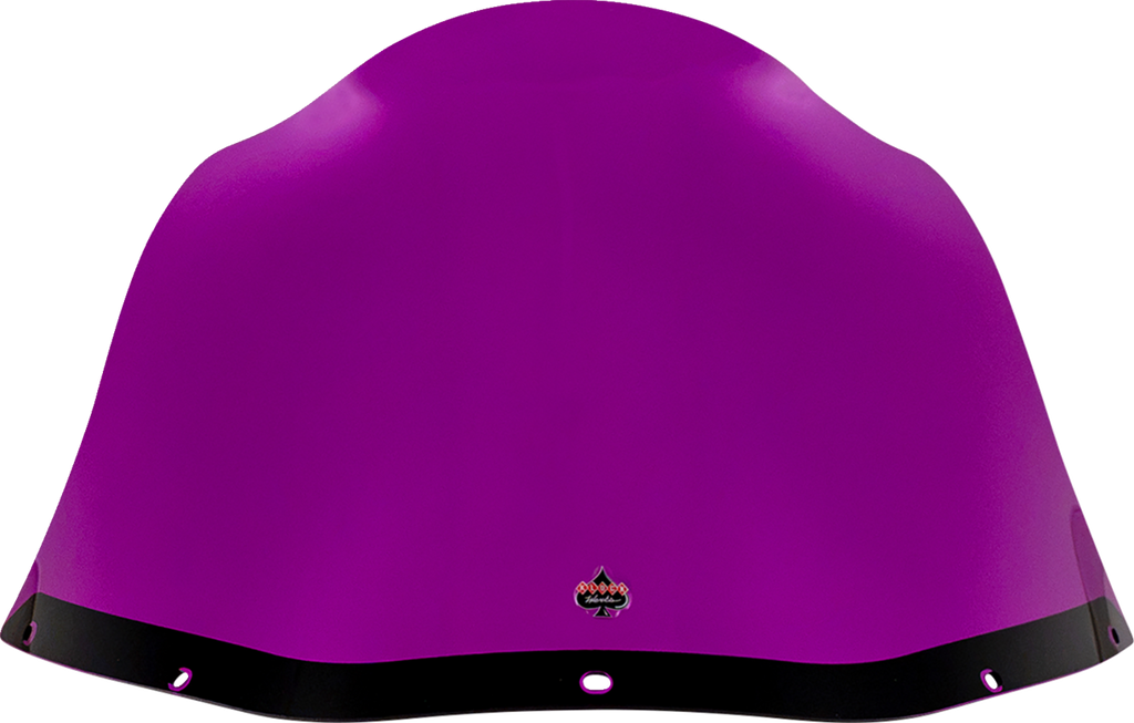 Kolor Flare® Windshield - 12-1/2" - Purple - Saddlemen S-RT Fairing