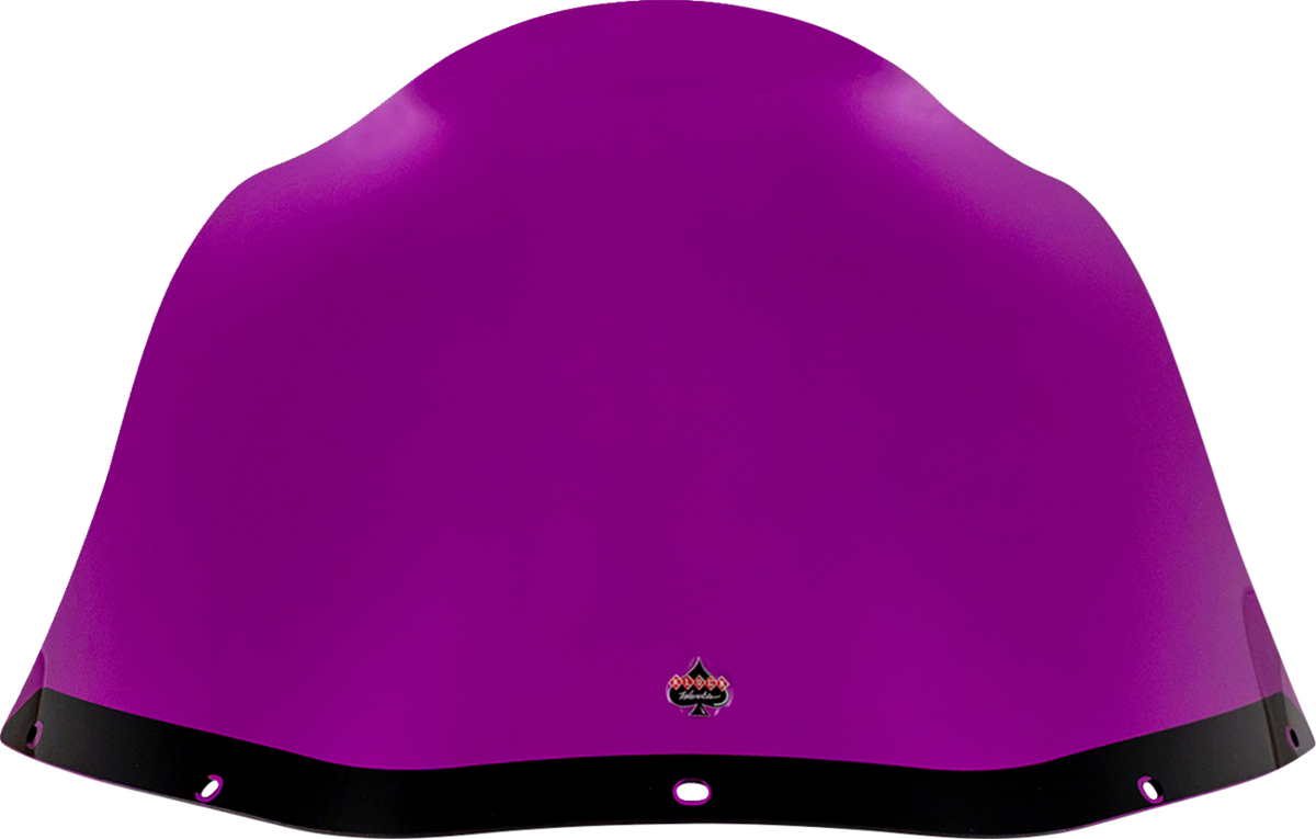 Kolor Flare® Windshield - 12-1/2" - Purple - Saddlemen S-RT Fairing