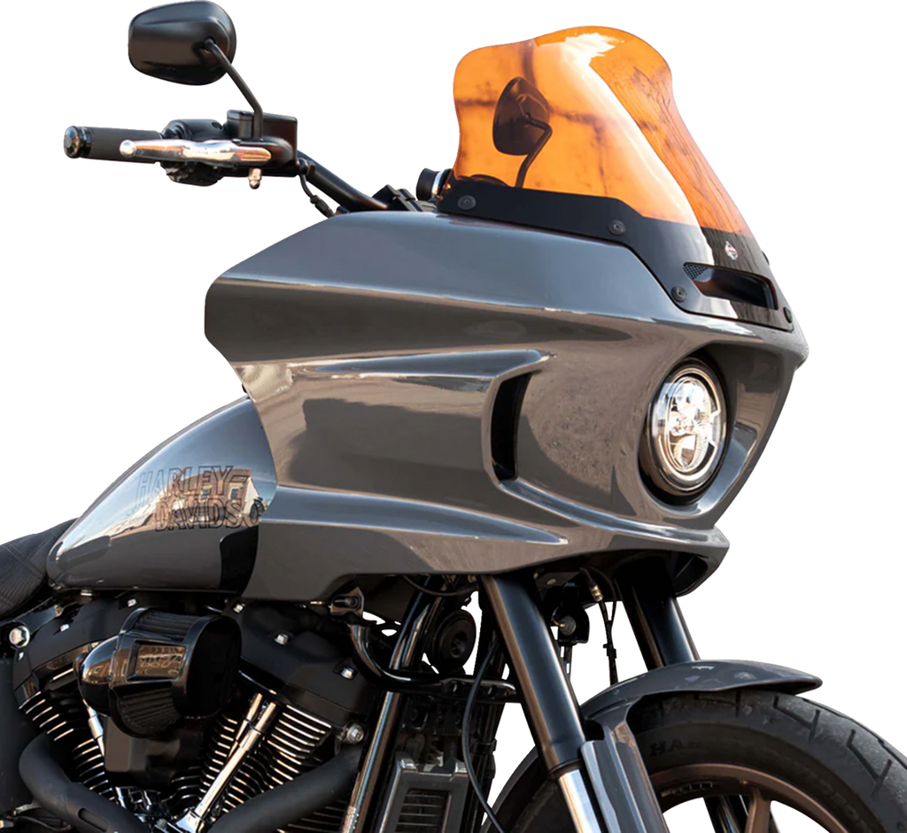 Kolor Flare® Windshield - 8" - Orange - '22-'26 FXLRST