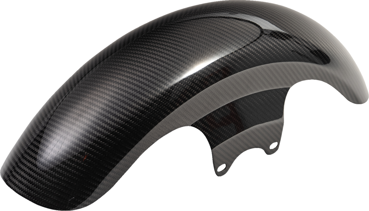 Front Fender - Mid Length - Carbon Fiber/Gloss - HD Touring '09-'26