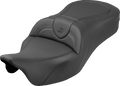 Roadsofa™ King Seat - Without Backrest - Plain Black Stitch - FLHTCUTG '09-'25