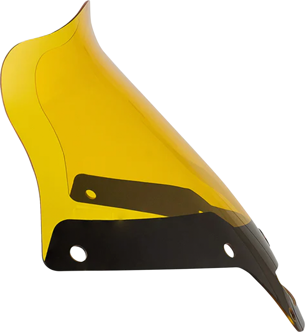 Kolor Flare® Windshield - 8" - Yellow - '22-'26 FXLRST