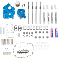 Cam Chest Kit with Plate - Chain Drive - Water Cooled - 540 Cam - Chrome Pushrods - M8