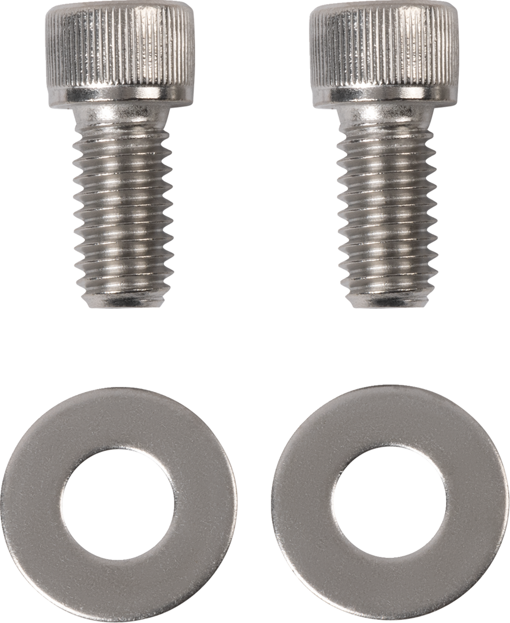 Foot Pegs - Silver Polished - Rear