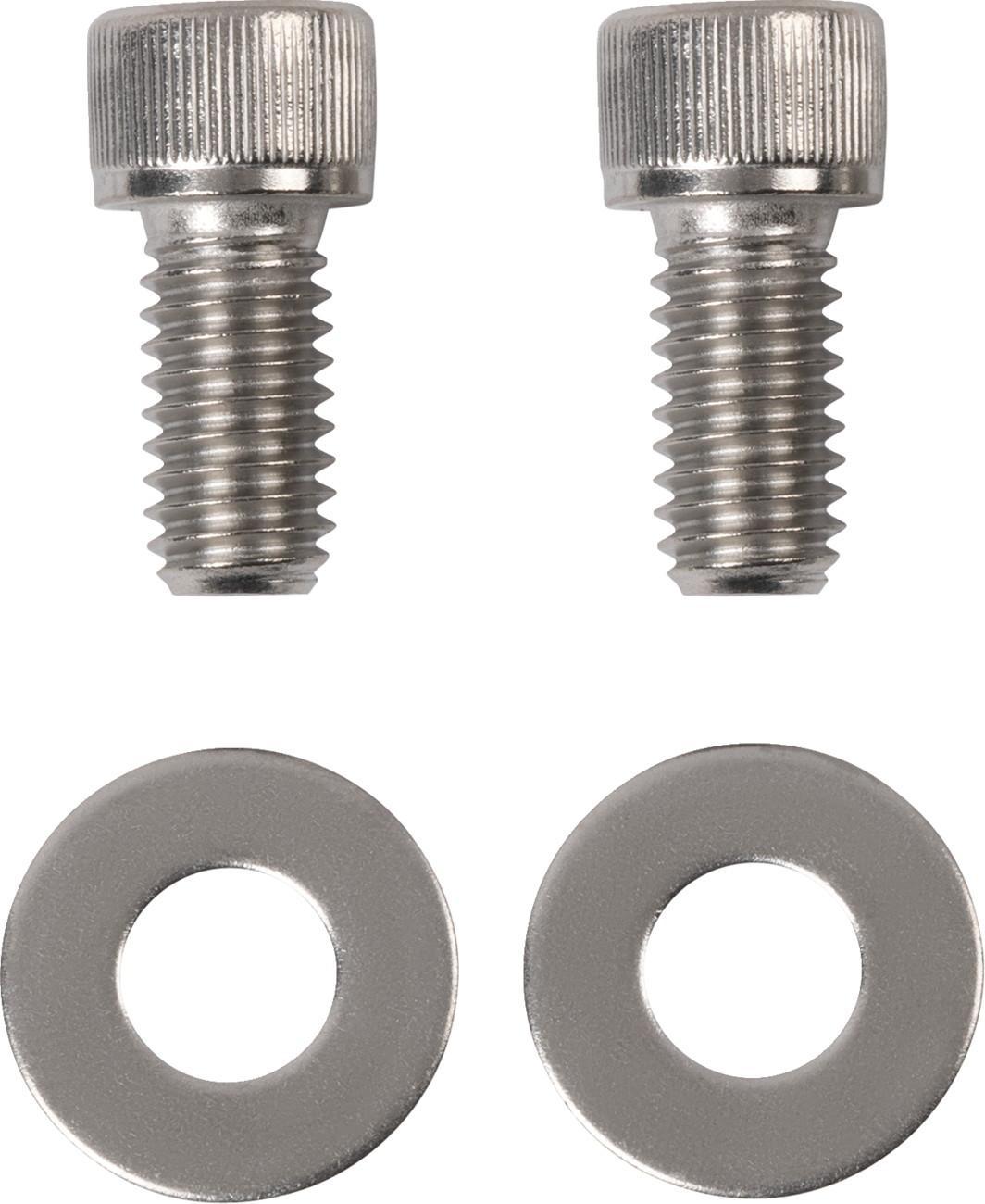 Foot Pegs - Silver Polished - Rear