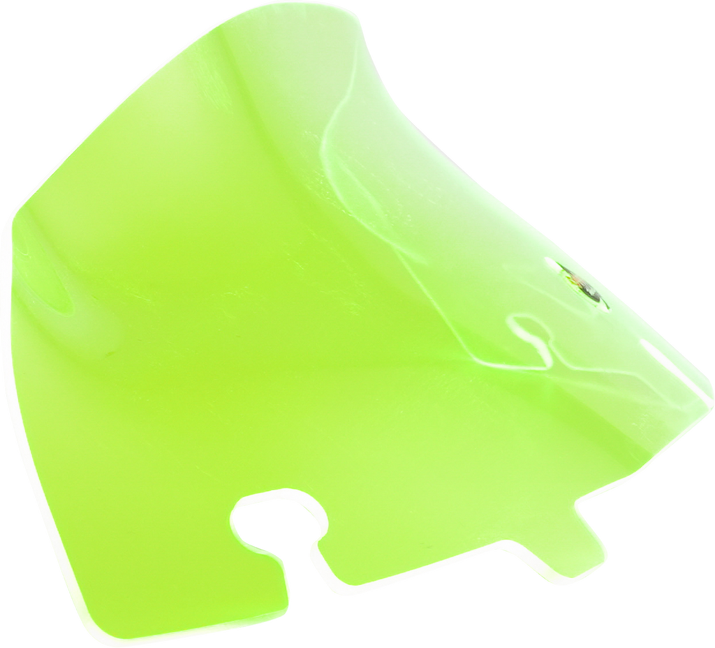 Ice Flare® Windshield - 4" - Green Ice - '14-'25 FLHT/FLHX