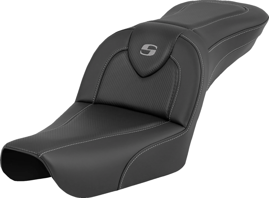 RoadSofa™ - Carbon Fiber - without Driver Backrest - FXDWG '04-'05