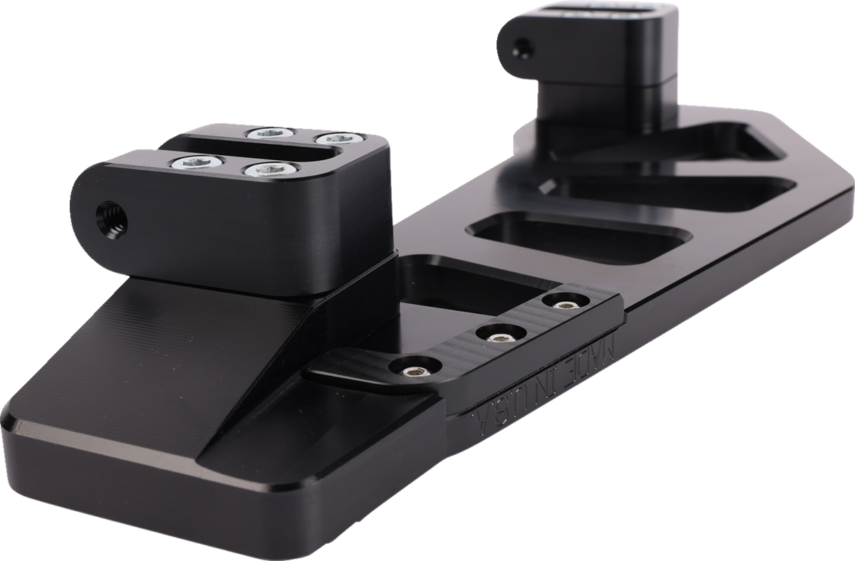 Apex Floorboard Tail Extension with Lift Kit - Black