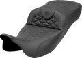 RoadSofa™ Tri Gripper Seat - Extended Reach - w/o Backrest - FLH/FLT '08-'25