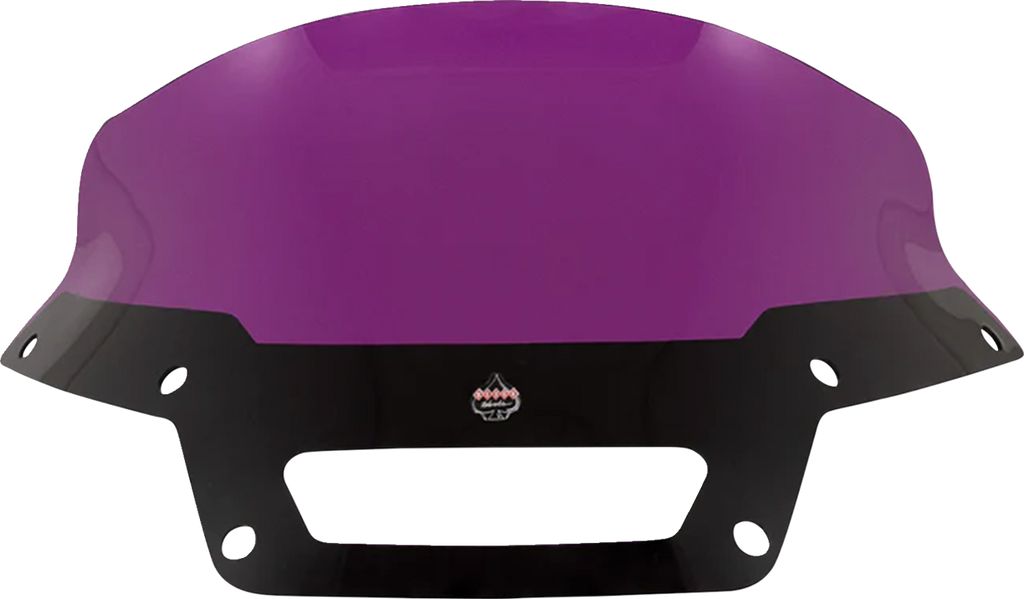 Kolor Flare™ Sport Windshield - 6" - Purple - '22-'26 FXLRST