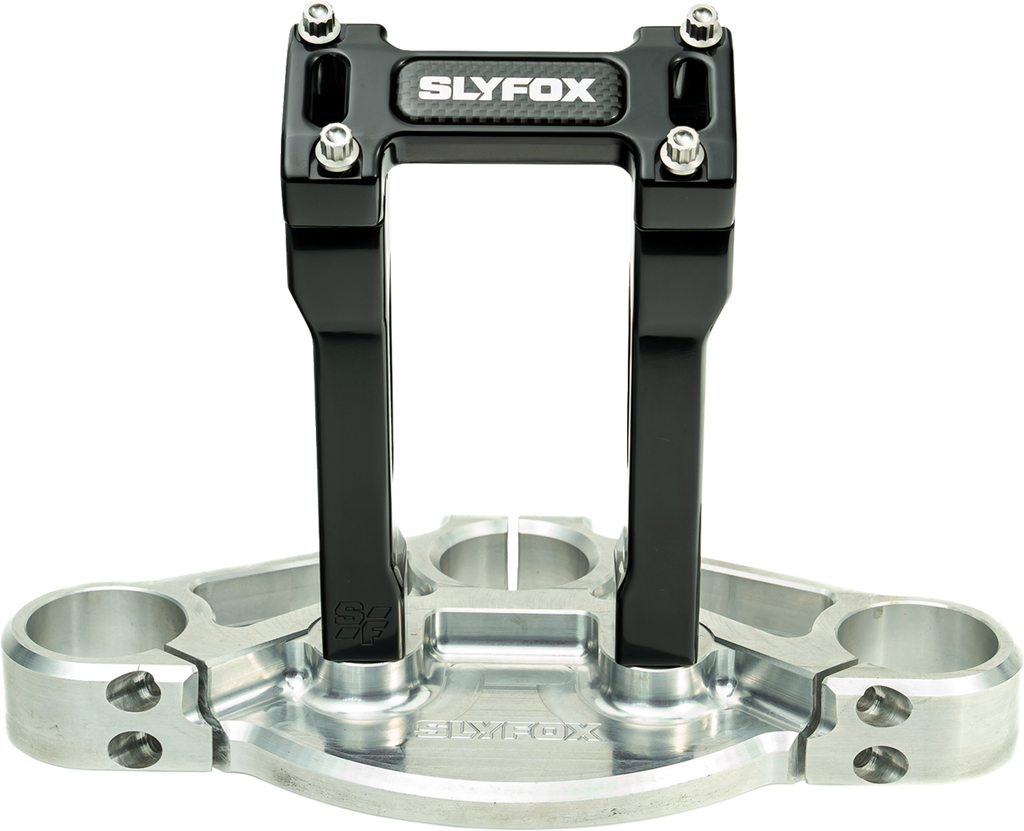 Handlebar Riser Kit - Straight - 1-1/8" Clamping - 6" Rise - Black