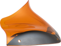 Kolor Flare® Windshield - 8" - Orange - '98-'13 FLTR