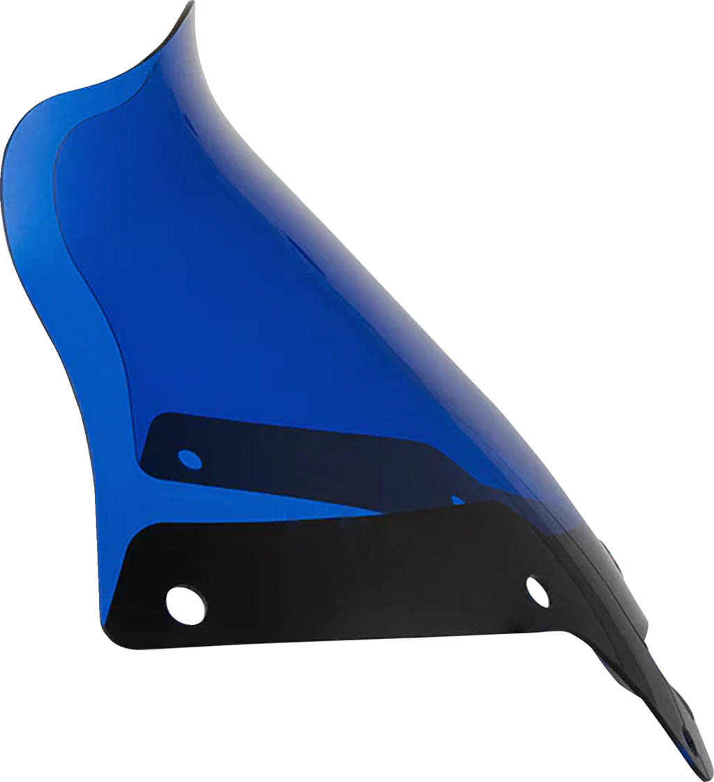 Kolor Flare® Windshield - 8" - Blue - '22-'26 FXLRST