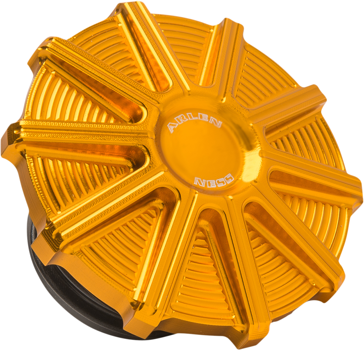 Vented Gas Cap - 10 Gauge - Gold