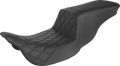 Tour Step-Up Seat - Front Lattice Stitch - Black - FL '08-'24
